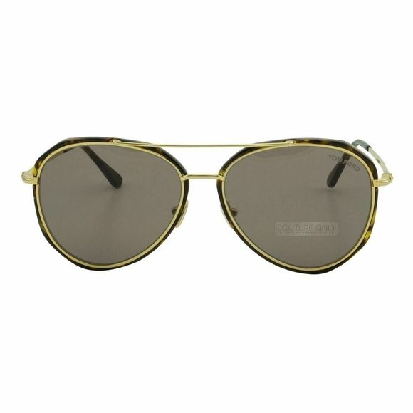 SOLD OUT Tom Ford Men Sunglasses Vittorio FT-0749-52J Gold-Tortoiseshell Aviator - Picture 2 of 10